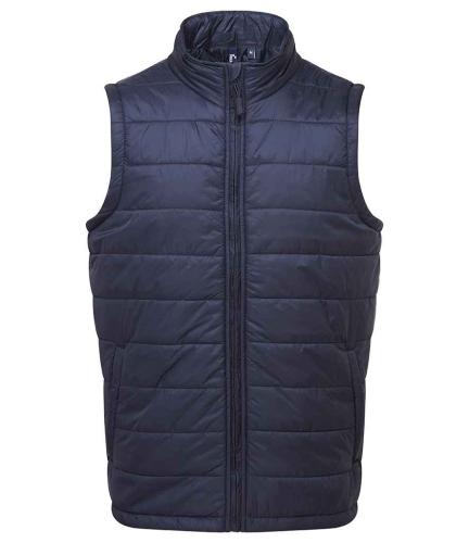 Premier Recyclight� Padded Gilet - NAV - 4XL